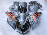 Kawasaki ZX14R 2012-2023 Injection ABS Fairing - Factory Style - Red Gray - MFS8409